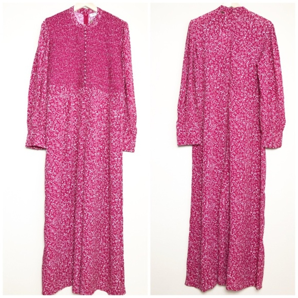 FREE PEOPLE SAINT HELENA SHANGRI PRINTED JUMPSUIT large - Picture 3 of 9